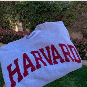Grey Harvard University Sweatshirt